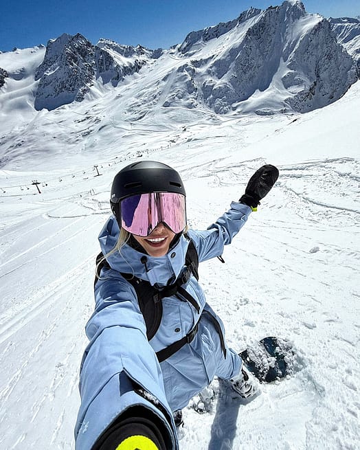 Kund @xagnr i Dope Adept W Snowboardjacka Dam Light Blue