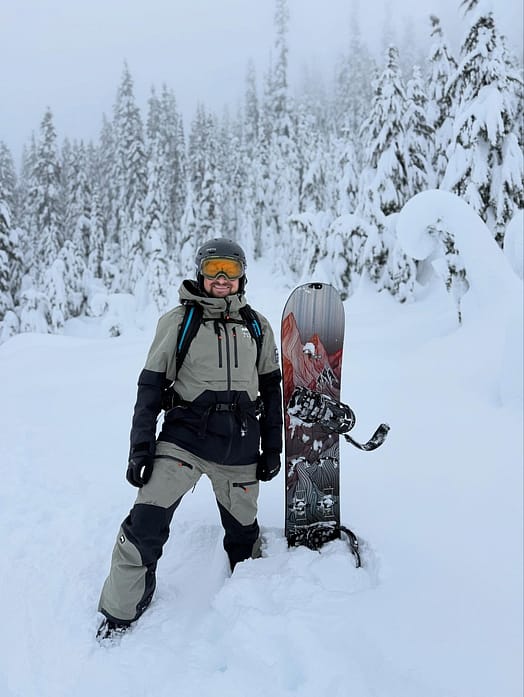 Kund @dennisbey i Montec Arch Snowboardjacka Herr Greenish/Black