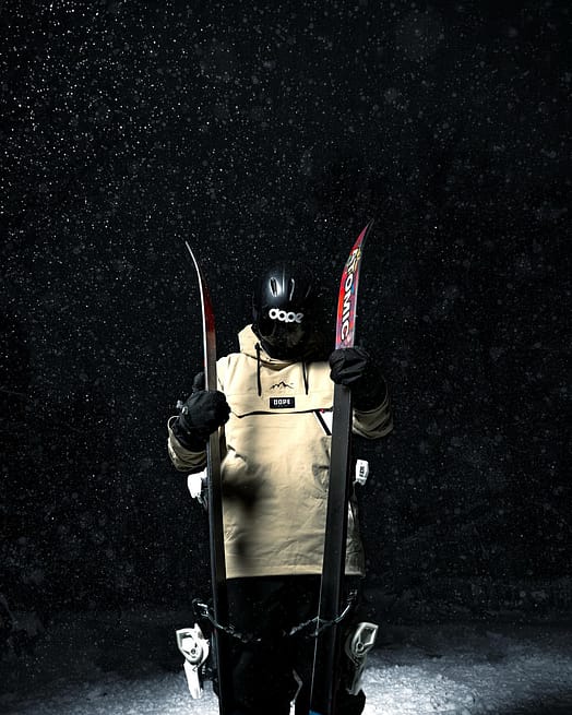 Kund @shotby_dn i Dope Blizzard Snowboardjacka Herr Sand