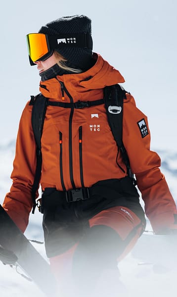 Jacka i en färgkombination inspirerad av Montec Kvinna