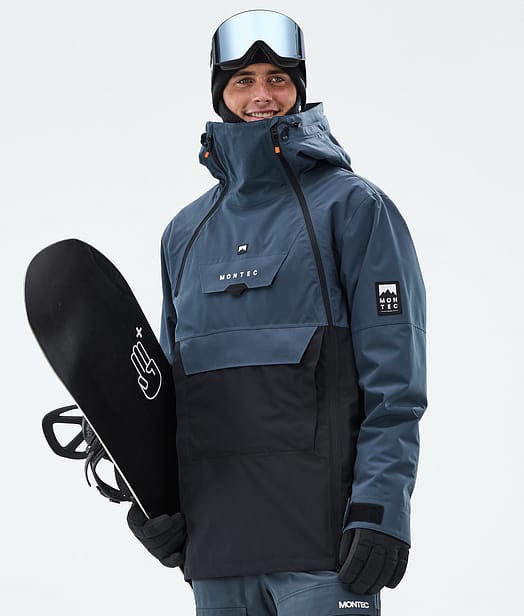Montec Doom Snowboardjacka Herr Metal Blue/Black
