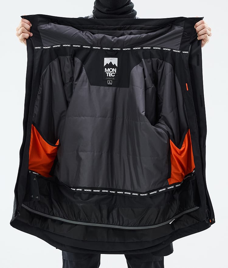 Montec Fawk Snowboardjacka Herr Black, Bild 9 av 9