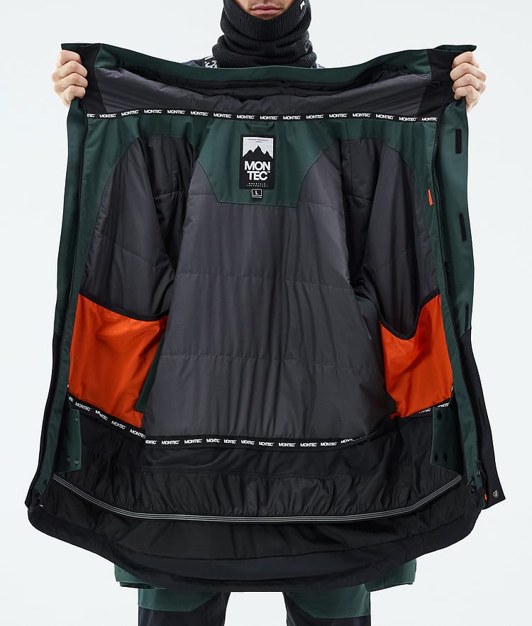 Montec Fawk Snowboardjacka Herr Dark Atlantic/Black, Bild 9 av 9