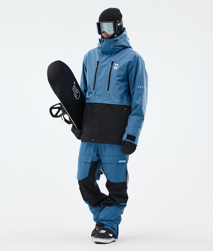 Montec Fawk Snowboardjacka Herr Blue Steel/Black, Bild 2 av 9