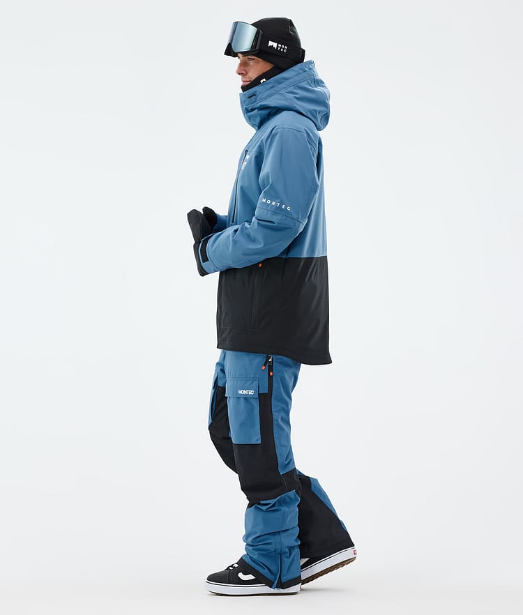 Montec Fawk Snowboardjacka Herr Blue Steel/Black, Bild 3 av 9