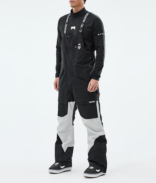 Montec Fawk Snowboardbyxa Herr Black/Light Grey