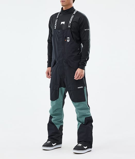 Montec Fawk Snowboardbyxa Herr Black/Atlantic