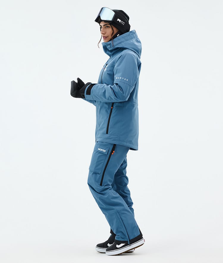 Montec Fawk W Snowboardjacka Dam Blue Steel, Bild 3 av 9