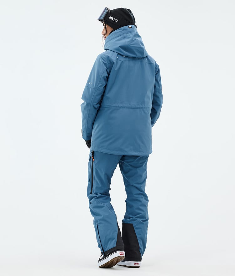 Montec Fawk W Snowboardjacka Dam Blue Steel, Bild 4 av 9