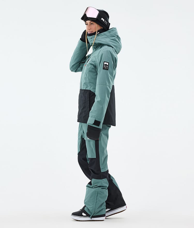 Montec Moss W Snowboardjacka Dam Atlantic/Black, Bild 3 av 9