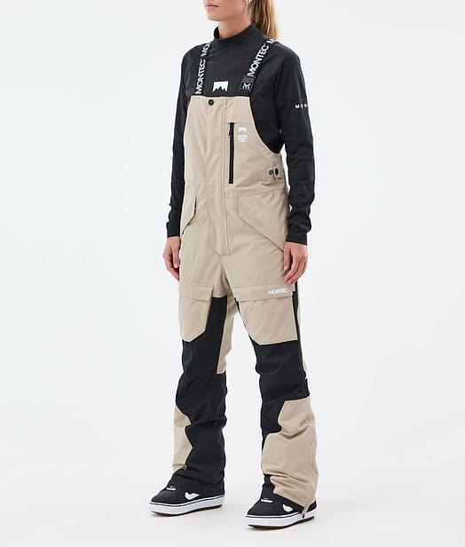 Montec Fawk W Snowboardbyxa Dam Sand/Black