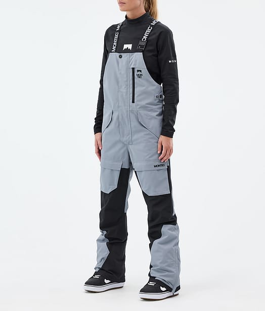 Montec Fawk W Snowboardbyxa Dam Soft Blue/Black