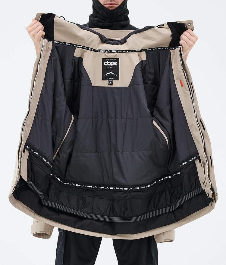 Dope Adept Snowboardjacka Herr Sand, Bild 9 av 9