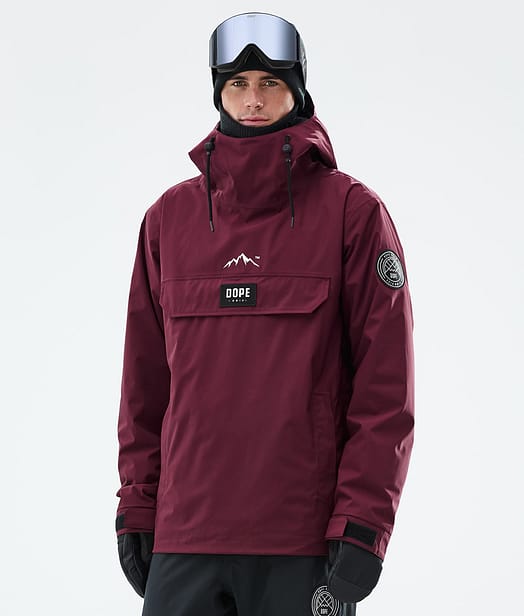 Dope Blizzard Snowboardjacka Herr Burgundy