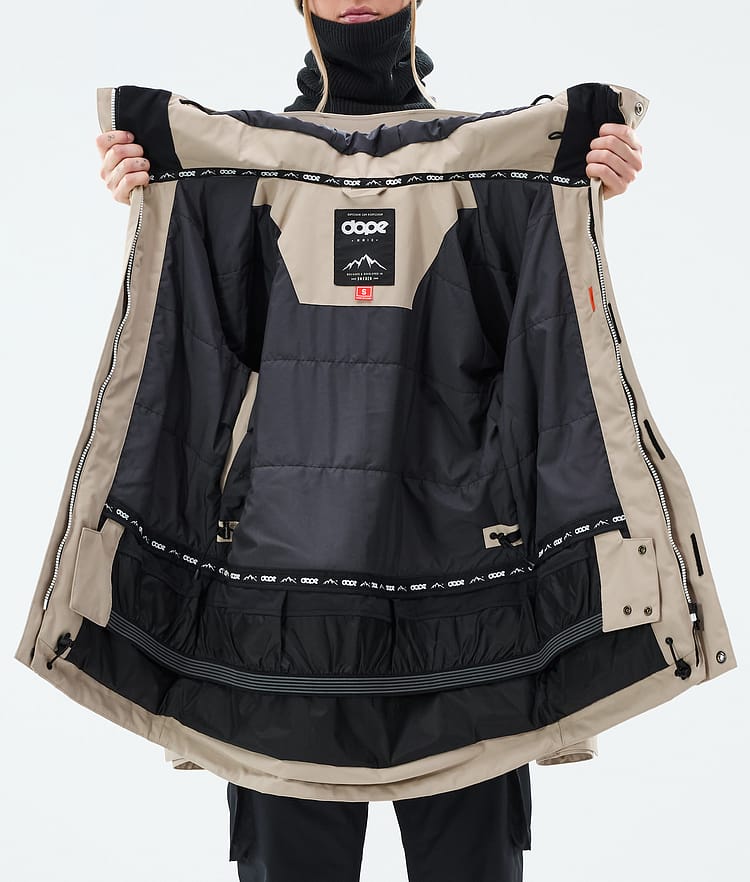 Dope Adept W Snowboardjacka Dam Sand, Bild 9 av 9