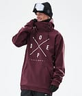 Dope Yeti Snowboardjacka Herr 2X-Up Burgundy, Bild 1 av 8
