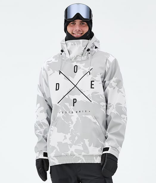 Dope Yeti Snowboardjacka Herr 2X-Up Grey Camo