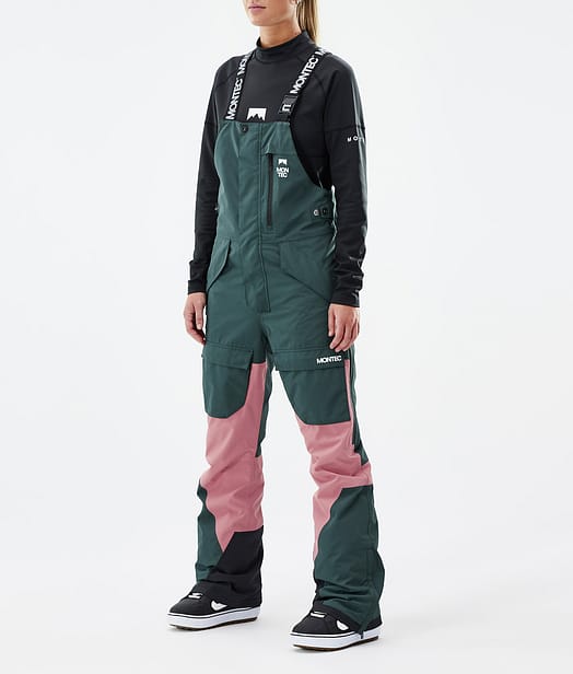 Montec Fawk W Snowboardbyxa Dam Dark Atlantic/Pink