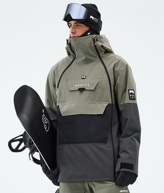 Montec Doom Snowboardjacka Herr Greenish/Black/Phantom