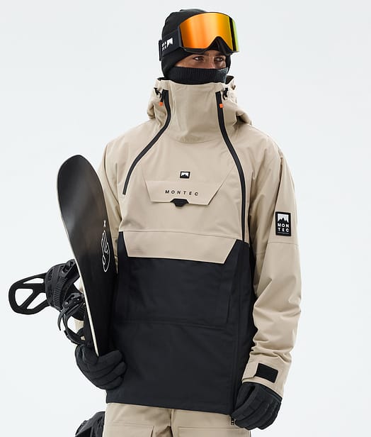 Montec Doom Snowboardjacka Herr Sand/Black