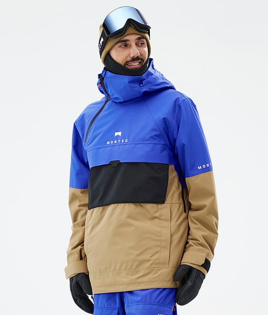 Montec Dune Snowboardjacka Herr Cobalt Blue/Black/Gold