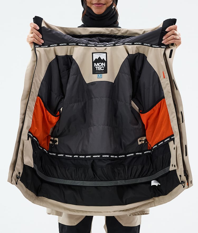 Montec Fawk W Snowboardjacka Dam Sand, Bild 10 av 10