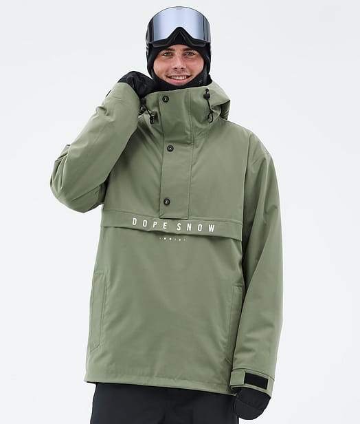 Dope Legacy Snowboardjacka Herr Moss Green