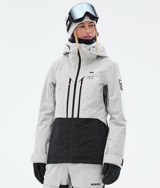 Montec Moss W Snowboardjacka Dam Light Grey/Black