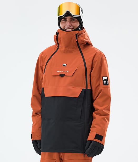 Montec Doom Snowboardjacka Herr Burned Orange/Black