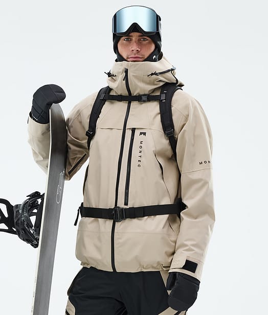 Montec Oracle Snowboardjacka Herr Sand