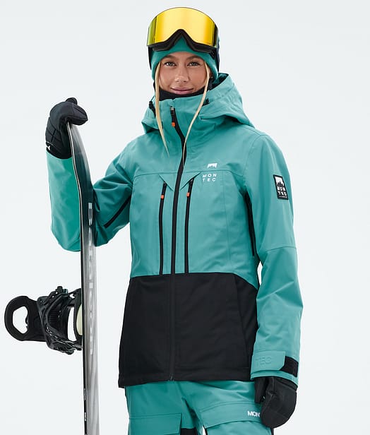 Montec Moss W Snowboardjacka Dam Turquoise/Black