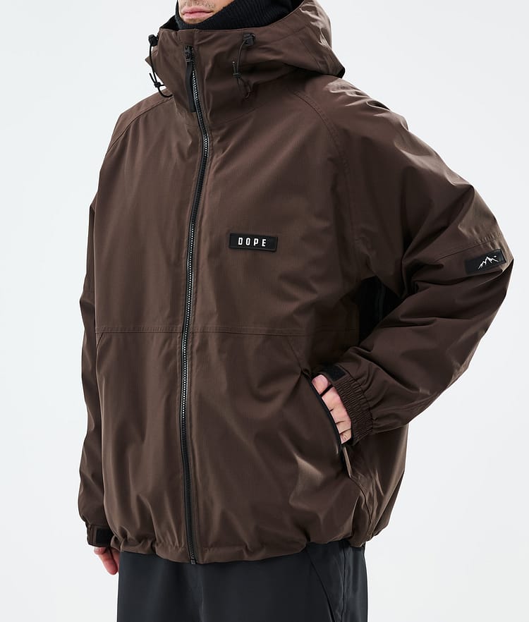 Dope Spartan Snowboardjacka Herr Dark Brown, Bild 7 av 8
