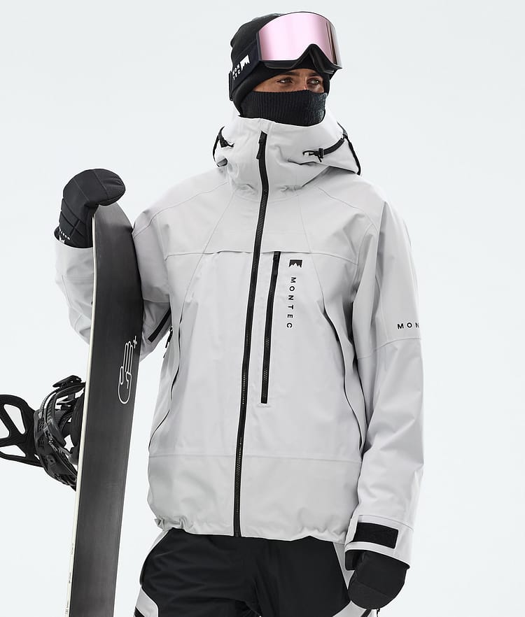 Montec Oracle Snowboardjacka Herr Light Grey, Bild 1 av 10