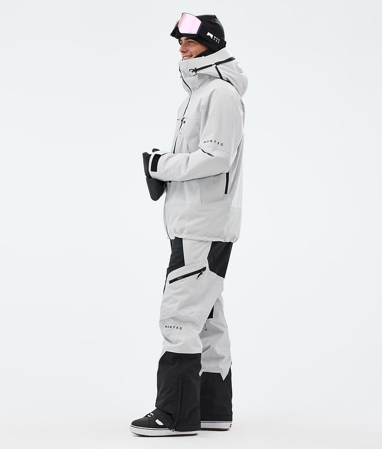 Montec Oracle Snowboardjacka Herr Light Grey, Bild 4 av 10