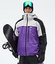 Montec Oracle Snowboardjacka Herr Light Grey/Black/Vivid Purple