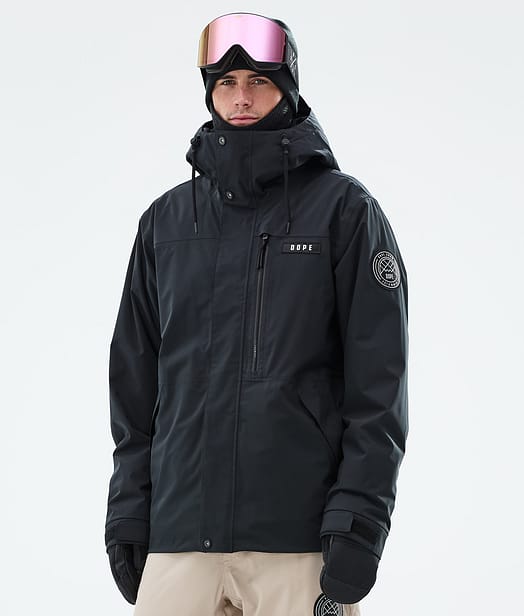 Dope Blizzard Full Zip Snowboardjacka Herr Black