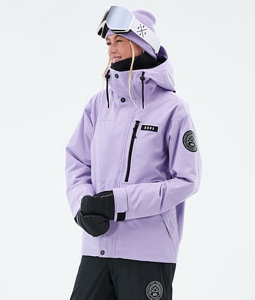 Dope Blizzard W Full Zip Snowboardjacka Dam Faded Violet