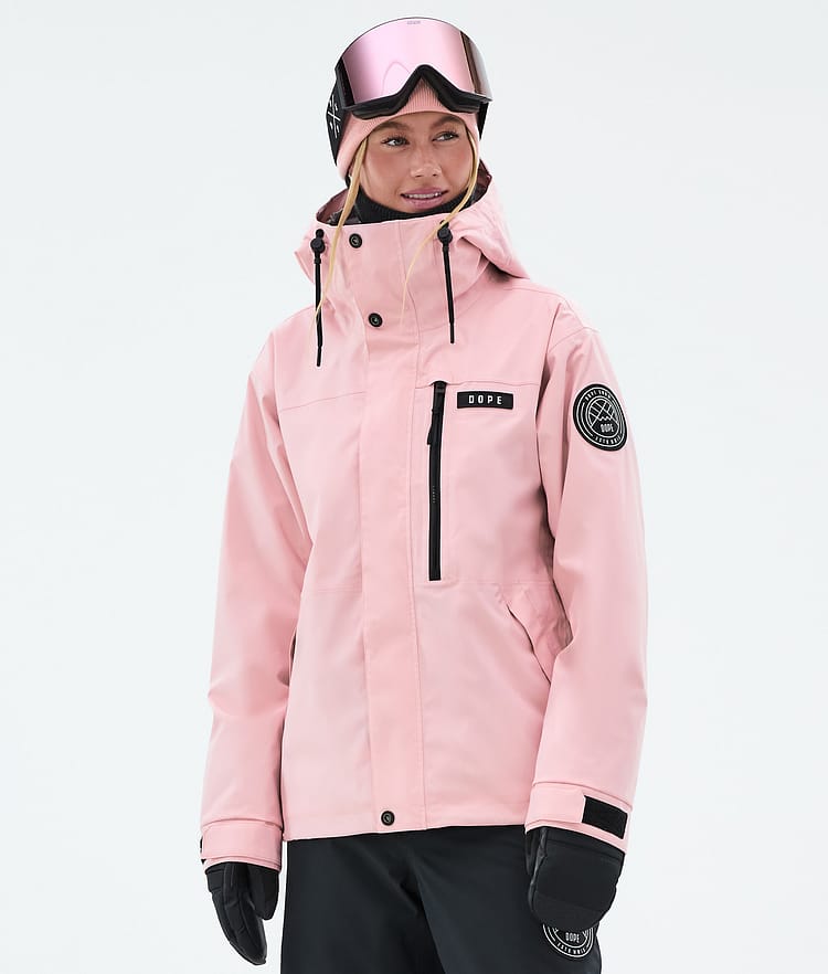 Dope Blizzard W Full Zip Snowboardjacka Dam Soft Pink, Bild 1 av 9