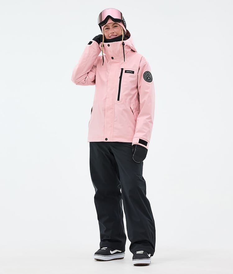 Dope Blizzard W Full Zip Snowboardjacka Dam Soft Pink, Bild 2 av 9