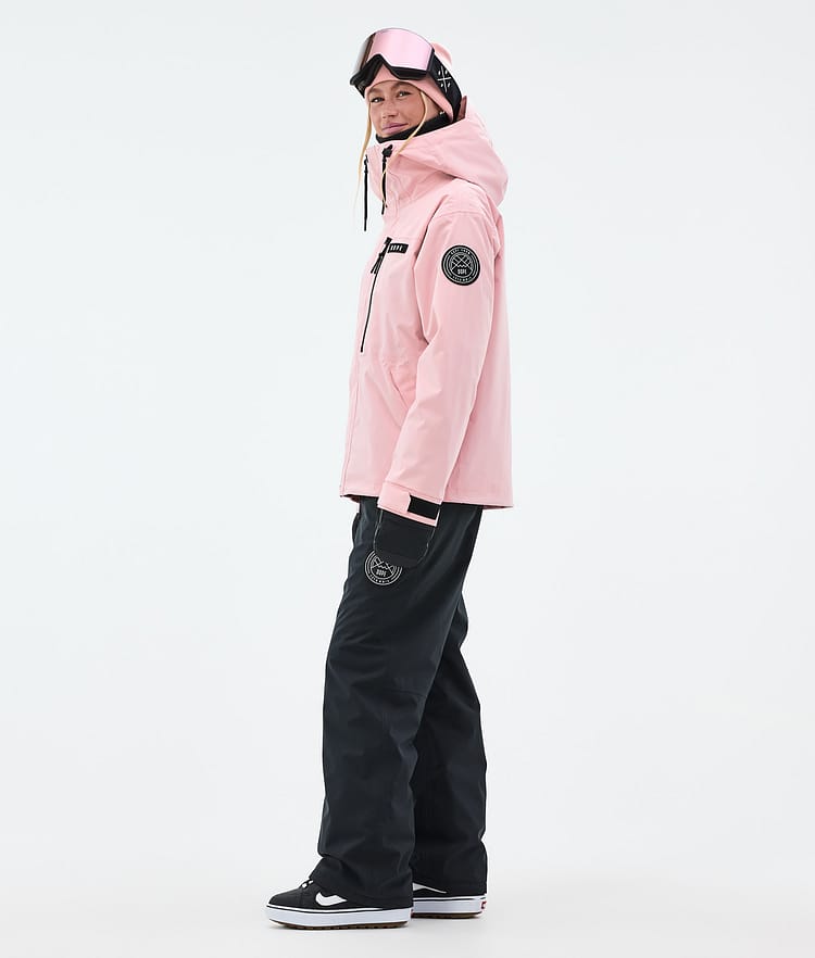 Dope Blizzard W Full Zip Snowboardjacka Dam Soft Pink, Bild 3 av 9