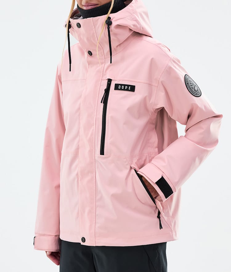 Dope Blizzard W Full Zip Snowboardjacka Dam Soft Pink, Bild 7 av 9