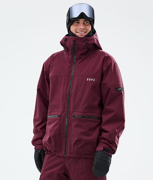 Dope Vertex Snowboardjacka Herr Burgundy