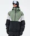 Dope Spartan Snowboardjacka Herr Sport Moss Green/Light Grey/Black