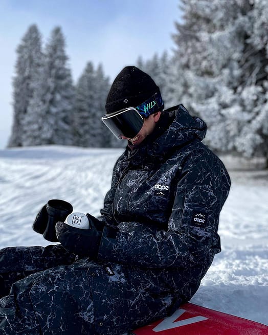 Kund @lucky_l.u.c i Dope Iconic Skidbyxa Herr Rock Black