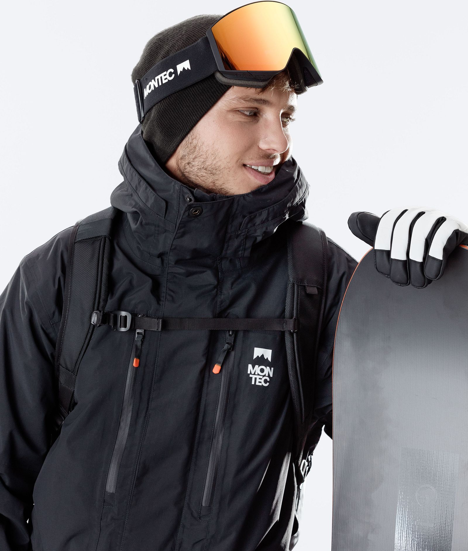 Montec Fawk 2020 Snowboardjacka Herr Black, Bild 2 av 9