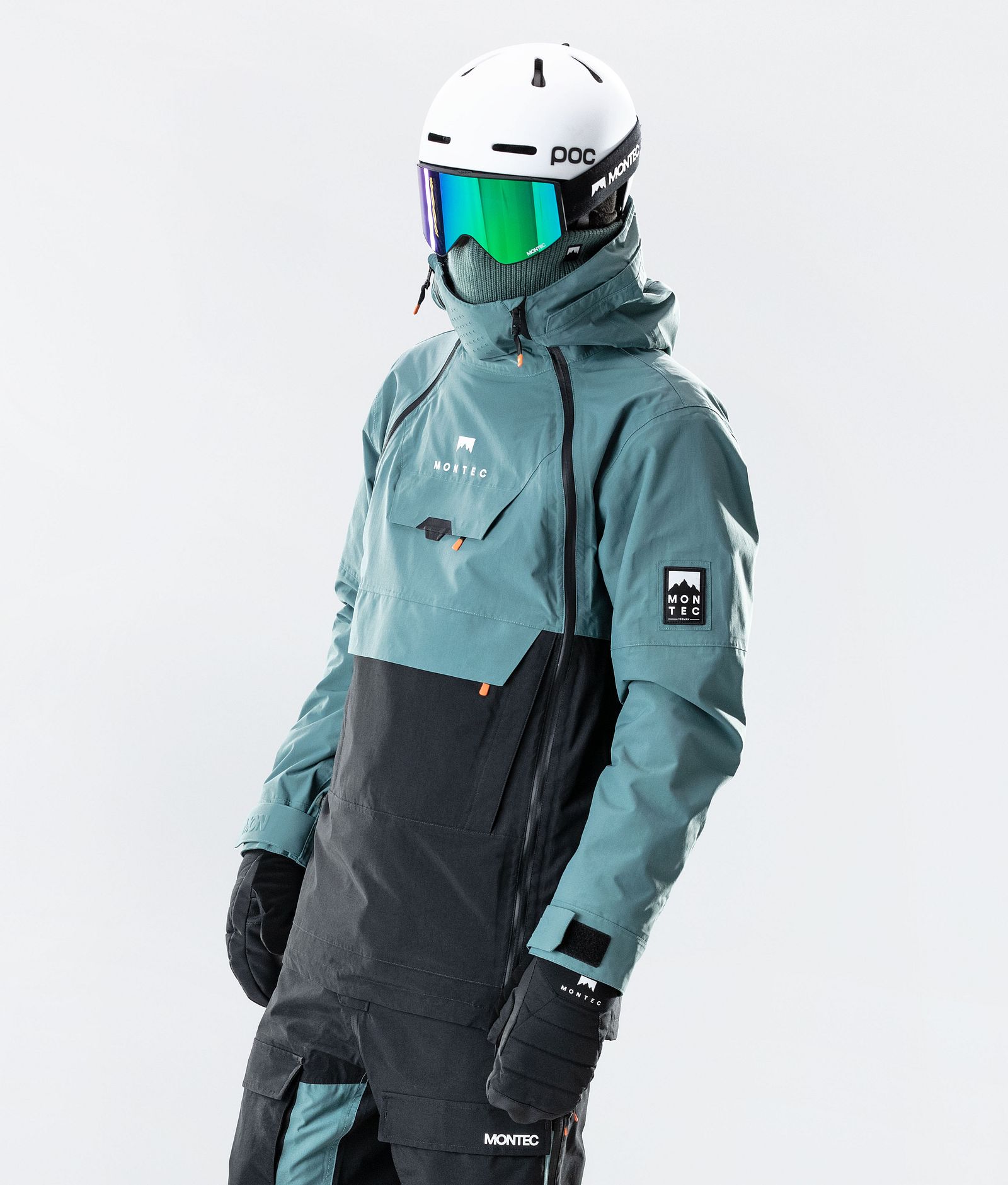 Montec Doom 2020 Snowboardjacka Herr Atlantic/Black, Bild 5 av 9