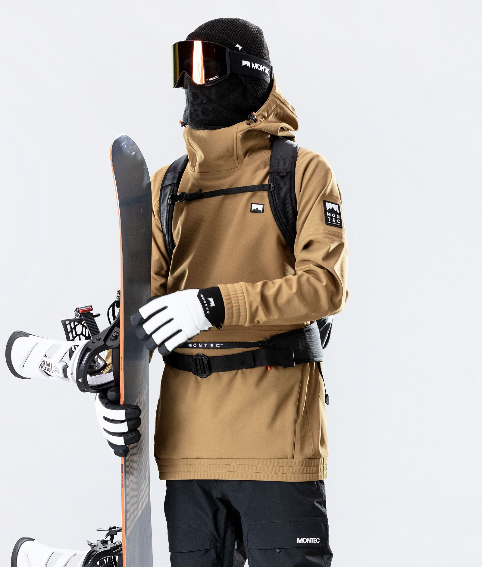 Montec Tempest 2020 Snowboardjacka Herr Gold, Bild 4 av 9