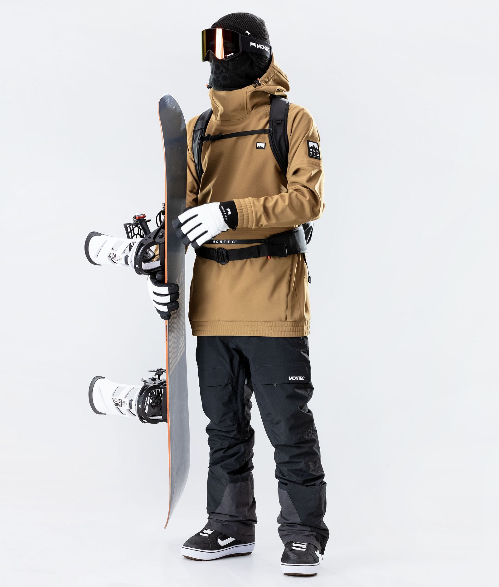 Montec Tempest 2020 Snowboardjacka Herr Gold, Bild 7 av 9