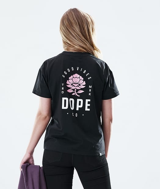 Dope Regular T-shirt Dam Black