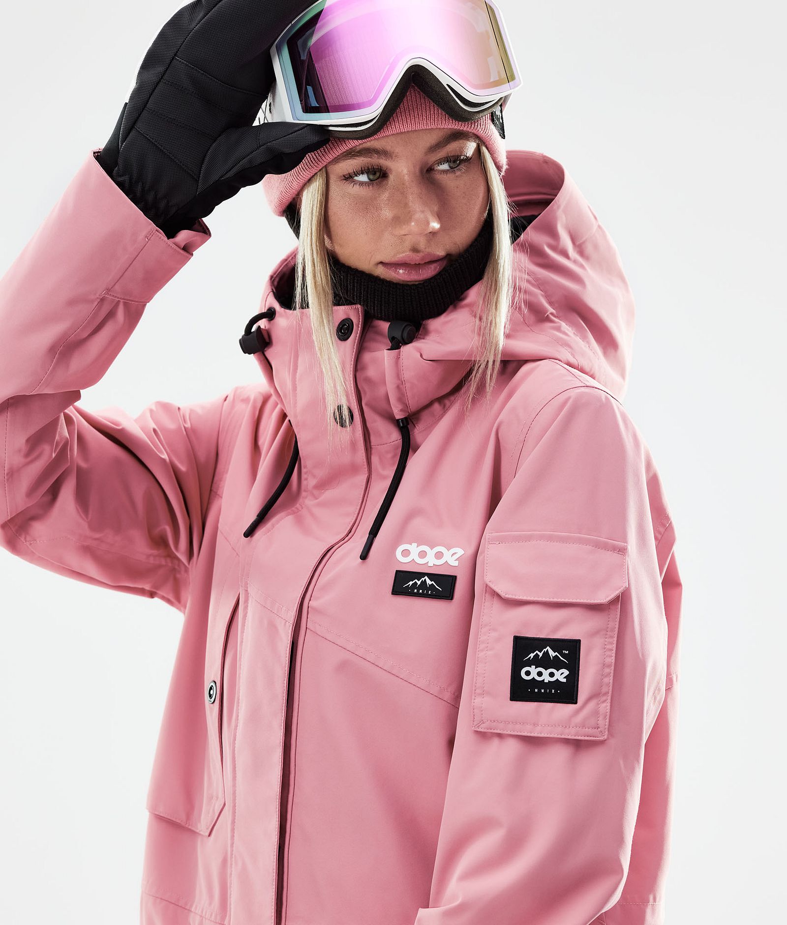 Dope Adept W 2021 Snowboardjacka Dam Pink, Bild 3 av 11